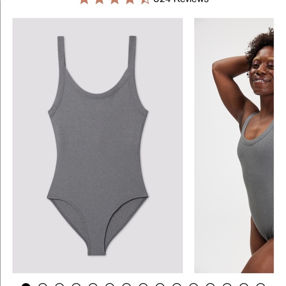girlfriend collective Tops - Girlfriend Collective scoop Bodysuit
